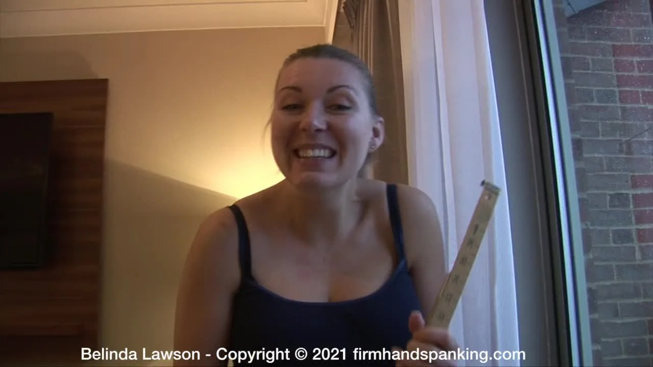 Blonde woman gets spanked and punished